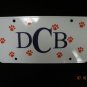 Polka Dot License Plate