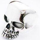 KEITH RICHARD SILVER SKULL RING SELECTABLE SIZES
