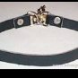 Thin Ringless Leather Collar