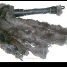 Black Rabbit Hide Flogger