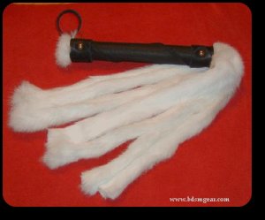 White Rabbit Hide Flogger
