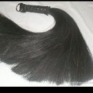 Black 1 pound Heavy Duty Horsehair Flogger