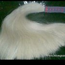 White 1 pound Heavy Duty Horsehair Flogger