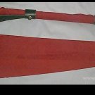 4 Foot Red Suede Gorean Flogger