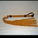 4 Foot Tan Suede Gorean Flogger
