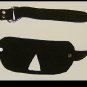 Black  Suede Blindfold