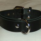 Basic 3 Ring Leather Collar - Roller Buckle