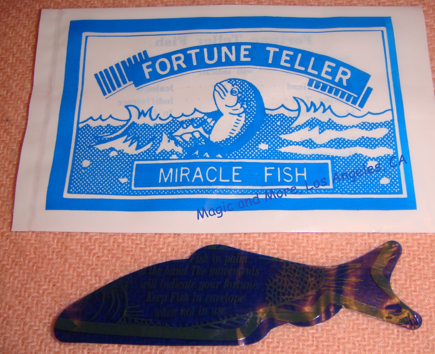 Fortune Telling Fish, Red, Lot of 24 Plus Free Shipping (4077)