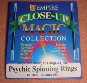 Psychic Spinning Rings, Easy Visual Magic (1681)
