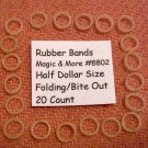 Replacement Rubber Bands for Half Dollars, 20 Count (8802)