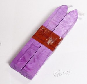 2pcs Packed Elastic Wicked Sealing Wax - Pearlized Violet (+FREE GIFT!!!)