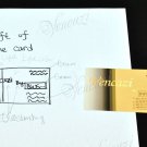 2 sided Own Designed Card for Gift / Business / Calling / Tag x 300 cards (Welcome for Hand Drawing)