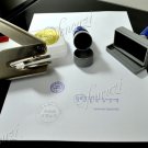 Special Own Ideas Package A : Embosser, Round Pre-Ink Stamp & Sign Pre-Ink Stamp (SAVE 15%)