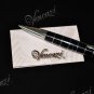 Smart Casual Style Lacquered Metal Holder Ball Pen