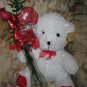 Teddy Bear & Chocolate Roses Arrangement