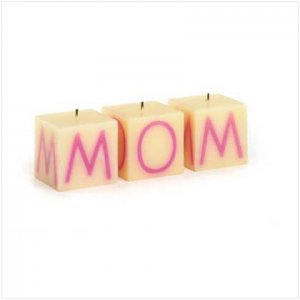 MOM CUBE CANDLE SET