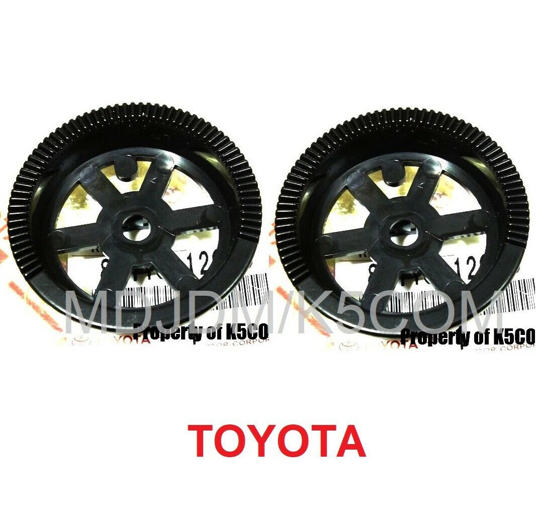 2 X Oem Knob Rheostat of Light & Wiper Switch TOYOTA AE86 LEVIN TRUENO