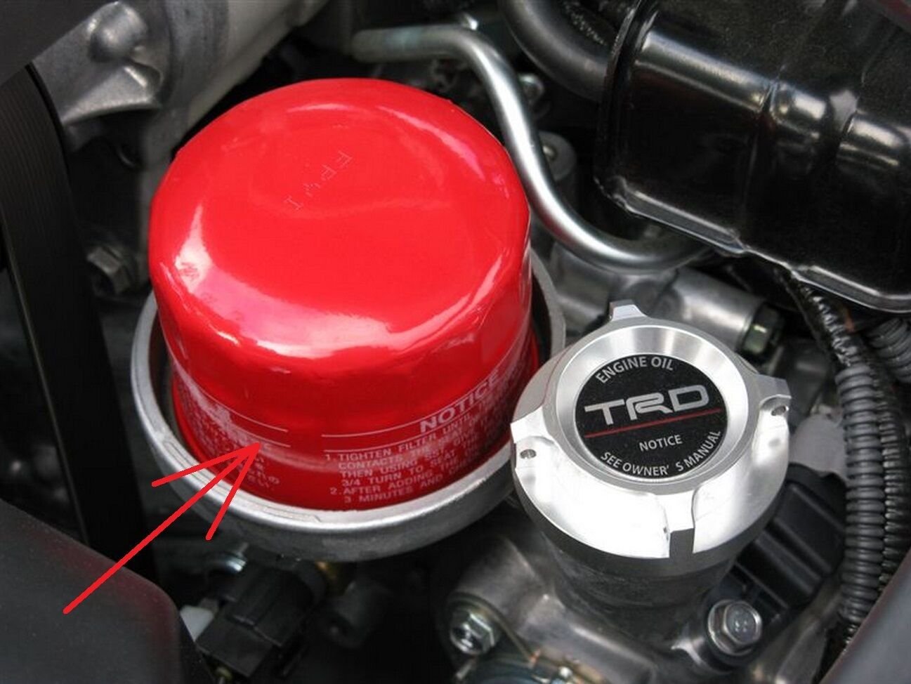 Genuine TRD Oil Filter MS50018001 For SCION FRS Toyota 86 ZN6 SUBARU BRZ Jdm