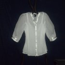 Lane Bryant White  Blouse