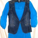 Lane Bryant Jeans Vest