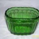 Vase-Mate Green Glass Vase