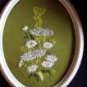 Embrodery Pictures w/plastic frames