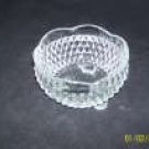 Indiana Glass, 3 toed bowl