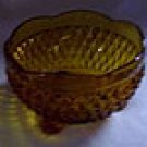 Indiana Glass, 3 toed bowl