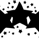 Stars Vinyl Decal Car Sticker - Stars 18