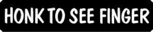 Bumper Sticker driving  Vinyl Decal Car window  -