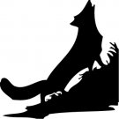 Vinyl Decal Car Sticker - animal wolf