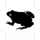 Vinyl Decal Car Sticker - animal frog