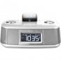 iLuv White Alarm Clock With Bed Shaker For iPod®