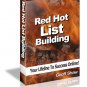 Red Hot List Building - ebook