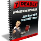 7 Deadly Webmaster Mistakes..& How You Can Avoid Them - ebook