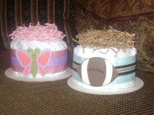 SMALL DIAPER CAKE