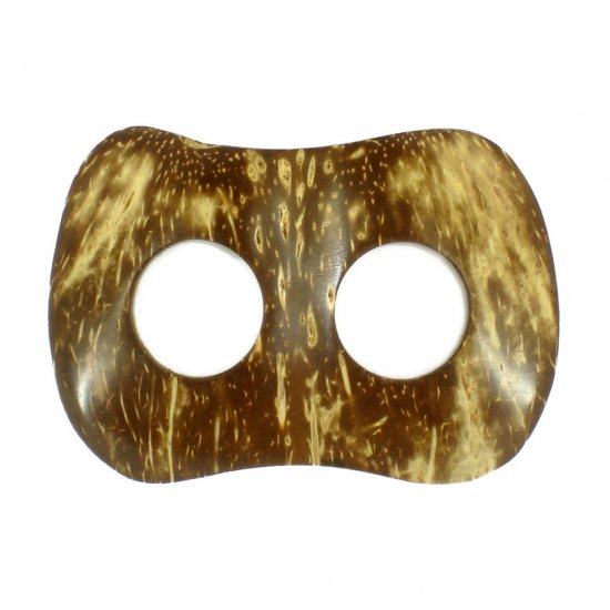 Hand Made Coconut Shell Buckle For Sarong Pareo Scarf (PB121)