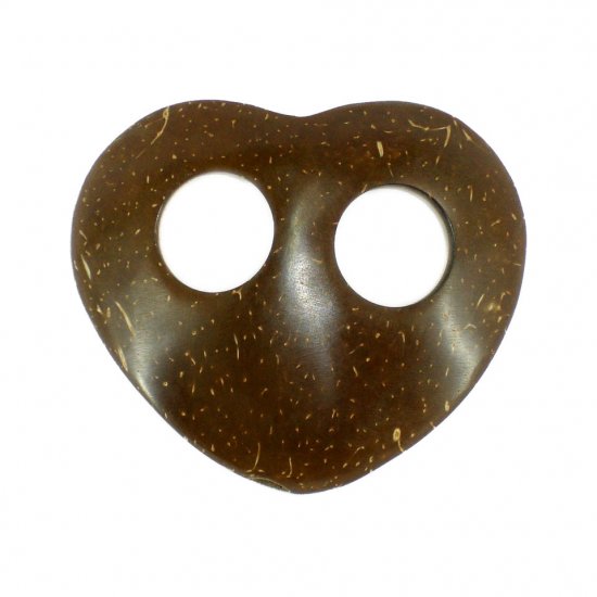 Hand Made Coconut Shell Buckle For Sarong Pareo Scarf (PB133)
