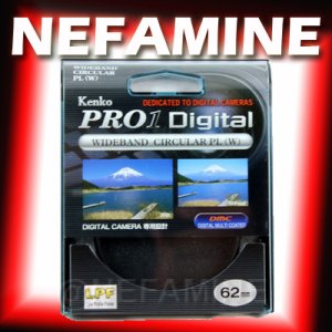 Kenko 62mm Pro1 Digital Circular-PL CPL Filter