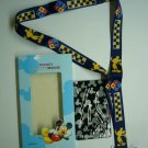 NEW Disney Mickey Lanyard Neck Straps with Card Holder