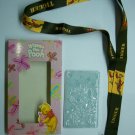 NEW Disney Pooh Lanyard Neck Straps with Card Holder