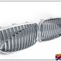 08 09 BMW 128i 135i E82/E88 Coupe Chrome/Silver Grille-GRF3