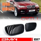 08 09 BMW 128i 135i E82/E88 2d Coupe Matte Black Grille-GRE8