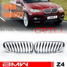 03-08 BMW E86 Z4 Series Chrome / Black Front Grille-GRI5