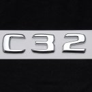 Mercedes Benz Trunk Rear Emblem Badge Letters C32