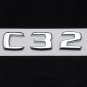Mercedes Benz Trunk Rear Emblem Badge Letters C32