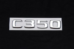 Mercedes Benz Trunk Rear Emblem Badge Letters C350