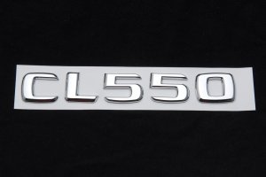 Mercedes Benz Trunk Rear Emblem Badge Letters CL550