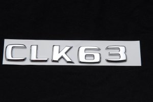 Mercedes Benz Trunk Rear Emblem Badge Letters CLK63