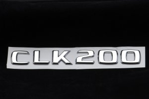 Mercedes Benz Trunk Rear Emblem Badge Letters CLK200